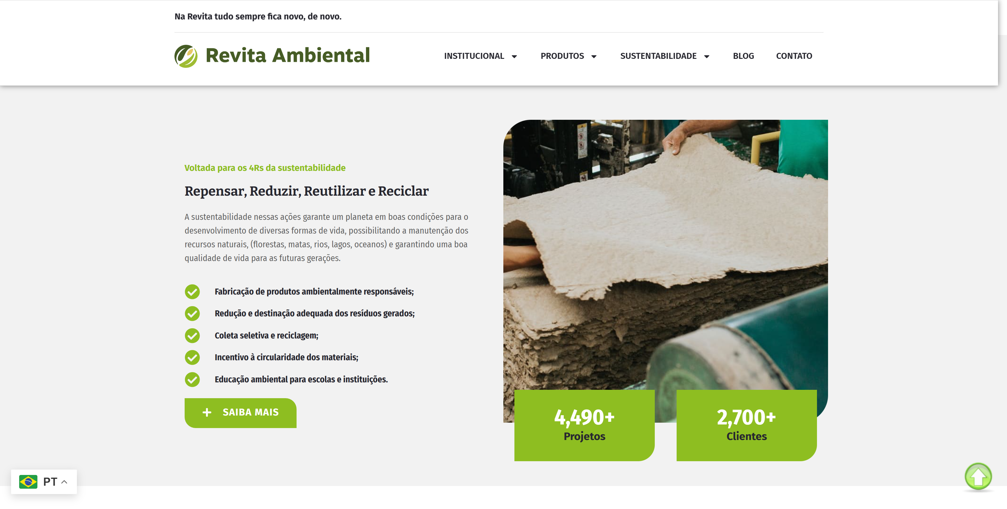 Cliente da RTW: Revita Ambiental